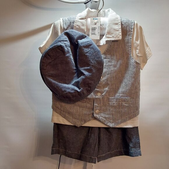 FAO Babies R US Little Boy's Outfit W/Hat Size 24 Month - Picture 1 of 6